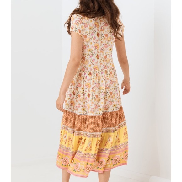 Spell Portobello Road Babydoll Midi Dress - Picture 7 of 15